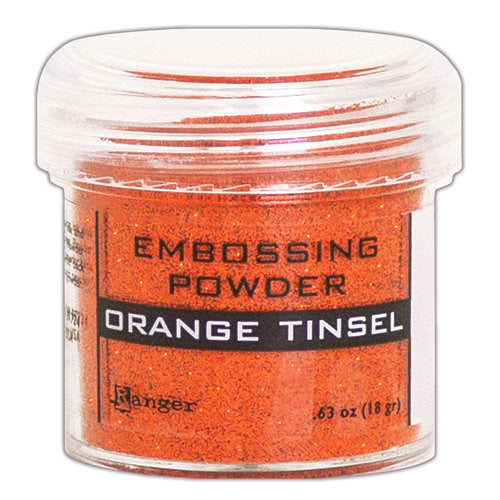 Ranger Embossing Powder, Orange Tinsel