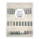 49 And Market Collage Sheets 6"X8" 40/Pkg, Color Swatch: Eucalyptus