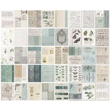 49 And Market Collage Sheets 6"X8" 40/Pkg, Color Swatch: Eucalyptus