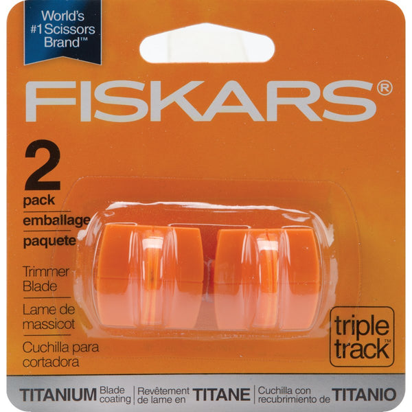 Fiskars, Replacement Blades, TripleTrack High-Profile Titanium Blades 2/Pkg - Scrapbooking Fairies