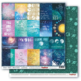 ScrapBerry's, Far-Off Worlds, Double-Sided Cardstock 12"X12", Cards 2