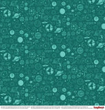 ScrapBerry's, Far-Off Worlds, Double-Sided Cardstock 12"X12", Cards 2