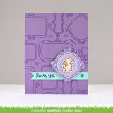 Lawn Fawn, Flirty Frames, Clear Stamps