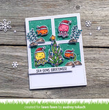 Lawn Fawn, Lawn Cuts Custom Craft Die, Foursquare Backdrop: Portrait (LF2065)
