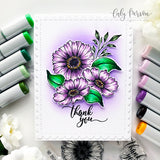 Gina K. Designs, Clear Stamps, Vibrant Blooms Stamp Set