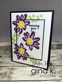 Gina K. Designs, Clear Stamps,Today & Always by Lisa Hetrick