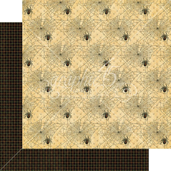 Graphic 45, Master Detective Double-Sided Cardstock 12"X12", Web of Lies - Scrapbooking Fairies
