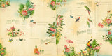 Graphic 45, Lost In Paradise Ephemera Cards, (16) 4"X6" & (16) 3"X4" (4501897)