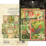 Graphic 45, Lost In Paradise Ephemera Cards, (16) 4"X6" & (16) 3"X4" (4501897)