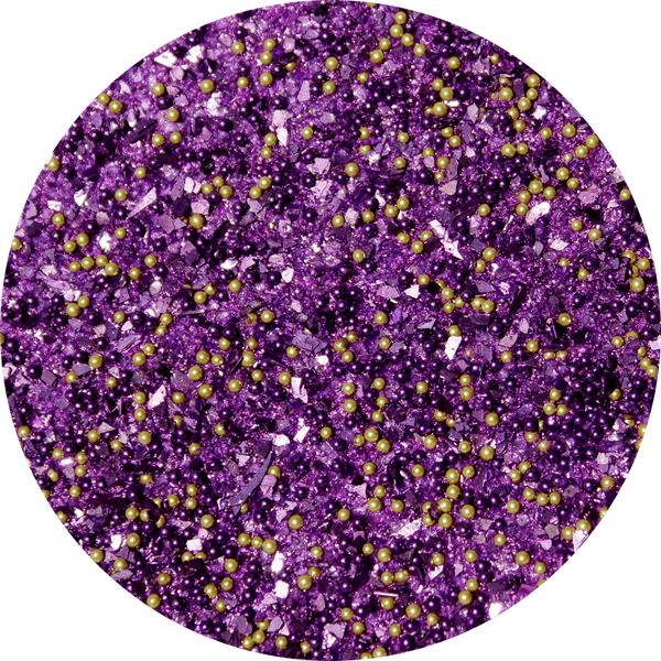 Art Glitter, Purple, Glitter, 1/4 oz. Jar - Scrapbooking Fairies