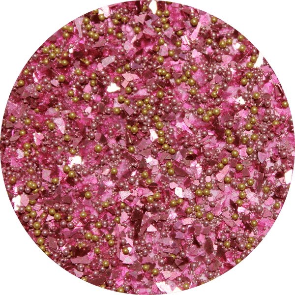 Art Glitter, Pink, Glitter, 1/4 oz. Jar - Scrapbooking Fairies