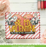 Lawn Fawn Clear Stamps & Dies Combo, Scent With Love (LF2726 & LF2727)