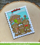 Lawn Fawn, Lawn Cuts Custom Craft Die, Gingerbread Friends