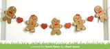 Lawn Fawn, Lawn Cuts Custom Craft Die, Gingerbread Friends