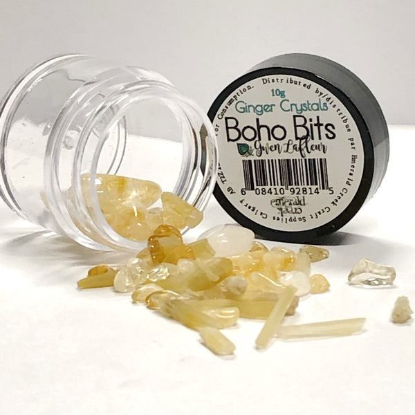 Emerald Creek, Boho Bits, Gwen Lafleur, Ginger Crystals, 10g