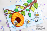 Honey Bee Stamps, Honey Cuts Die, Branch & Leaves