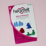 Heartfelt Creations, Candy Cane Cottage Collection, Cut & Emboss Dies, Merry Moments 3.5" to 2"
