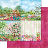 Heartfelt Creations, Double-Sided Paper Pad 12"X12" 24/Pkg, Tulip time Collection