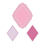 Heartfelt Creations, Lacy Diamond Thinlits Die