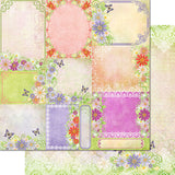 Heartfelt Creations Double-Sided Paper Pad 12"X12" 24/Pkg, Summer's Garden