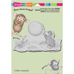Stampendous, Cling Stamp, Beach Toss