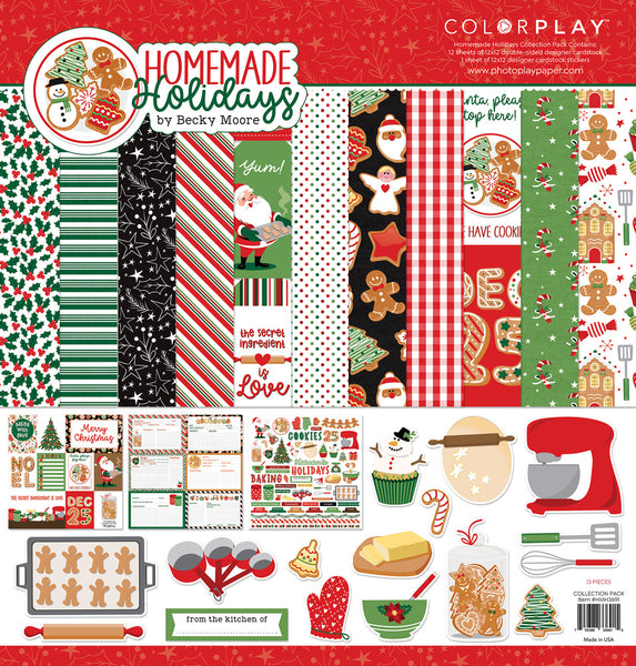 PhotoPlay Collection Pack 12"X12", Homemade Holiday