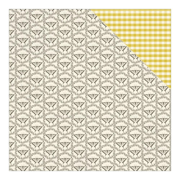 Authentique, Homestead, Double-Sided Cardstock 12"X12", Progressive