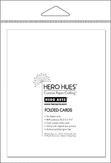 Hero Arts, Snow Folded Cards - Scrapbooking Fairies
