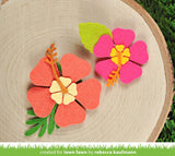 Lawn Fawn, Lawn Cuts Custom Craft Die, Happy Hibiscus