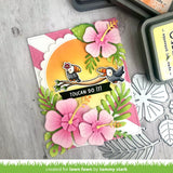 Lawn Fawn, Lawn Cuts Custom Craft Die, Happy Hibiscus