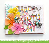 Lawn Fawn, Lawn Cuts Custom Craft Die, Happy Hibiscus