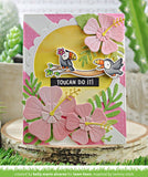 Lawn Fawn, Lawn Cuts Custom Craft Die, Happy Hibiscus