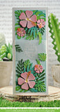 Lawn Fawn, Lawn Cuts Custom Craft Die, Happy Hibiscus