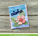 Lawn Fawn, Lawn Cuts Custom Craft Die, Happy Hibiscus