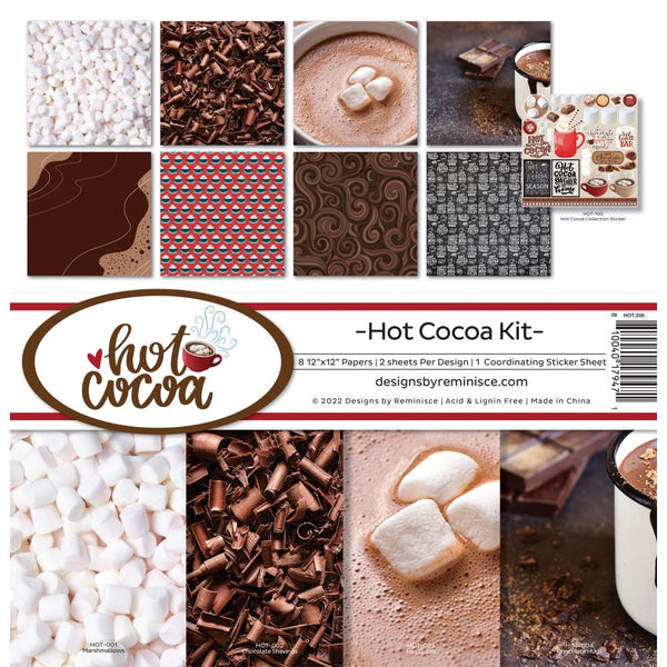 Reminisce Collection Kit 12"X12", Hot Cocoa
