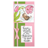 Stampendous, Spring Swing Cling Stamp - Scrapbooking Fairies