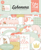 Echo Park Cardstock Ephemera 33/Pkg, It's a Girl