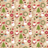 I Love Christmas, Double-Sided Cardstock 12"X12", Here Comes Santa