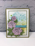 Brutus Monroe, Clear Stamps 4"X6", Botanical Banners