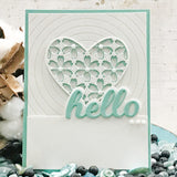 Birch Press Design, Die, Hello Topper