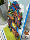 Riley & Company, Rubber Stamps, Urban Chic Business District, Taco Shroom