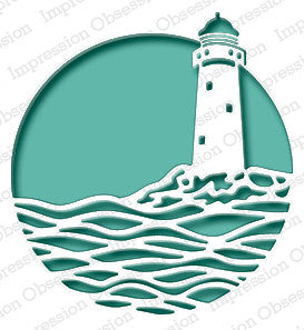 Impression Obsession, Lighthouse Circle Die - Scrapbooking Fairies