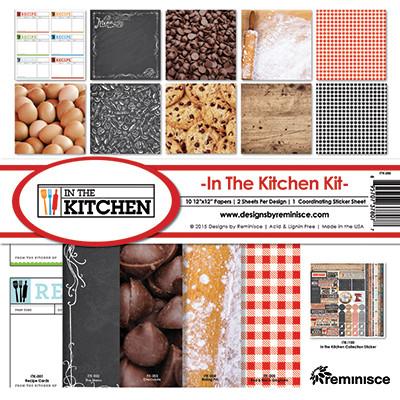 Reminisce Collection Kit 12"X12", In The Kitchen