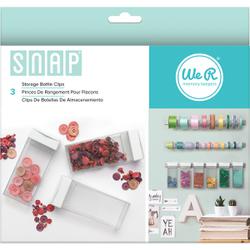 We R Memory Keepers, Snap Storage Bottle Clips 3/Pkg - Scrapbooking Fairies