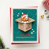 Spellbinders, Cutting Dies, Holiday Cheer Enclosed, Special Pet Delivery (S4-1216)