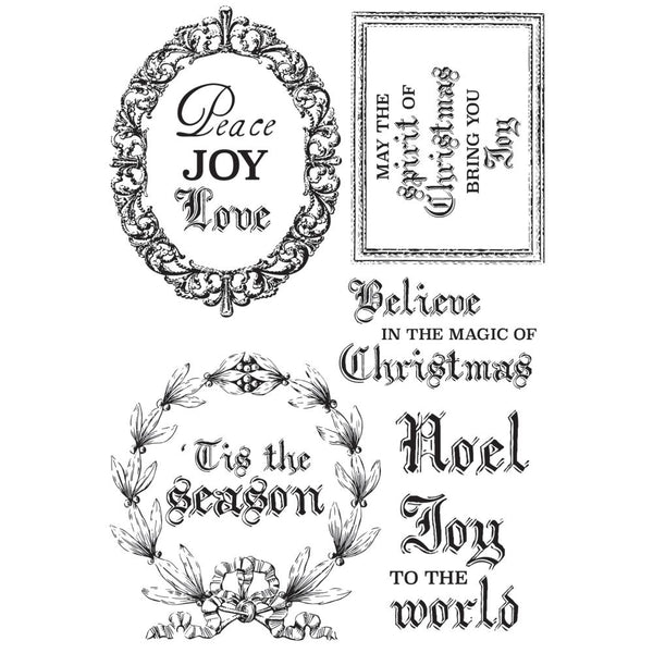 Kaisercraft, Clear Stamp, Letters To Santa - Scrapbooking Fairies