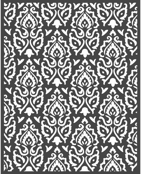 Stamperia, Thick Stencil 7.87"X9.84",  Winter Tales - Texture 2