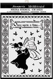 Stamperia Stencil 7.87"X9.84", Once Upon A Time, Winter Tales