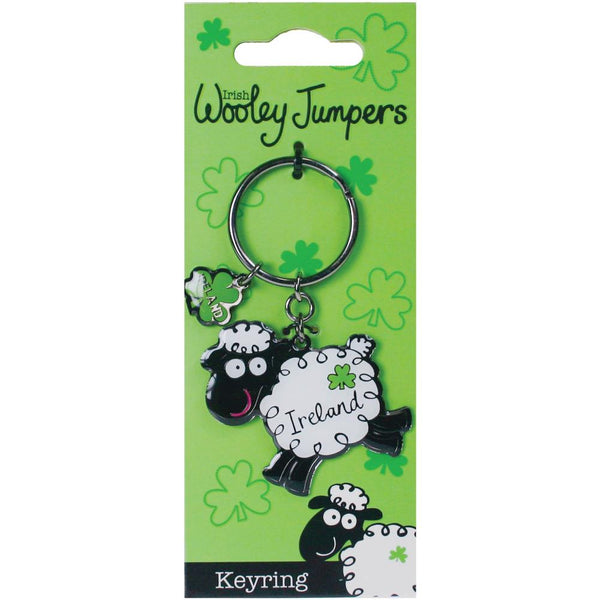 Dublin Gift Wooley Jumper Metal Keyring