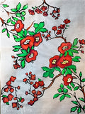 Stencil Girl, Chinese Garden Plum Blossoms, 9"x12" Stencil, Designed by Gwen Lafleur